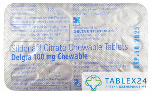 Delgra Chewable 100 mg