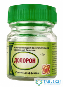 Долорон массажный бальзам 10 г